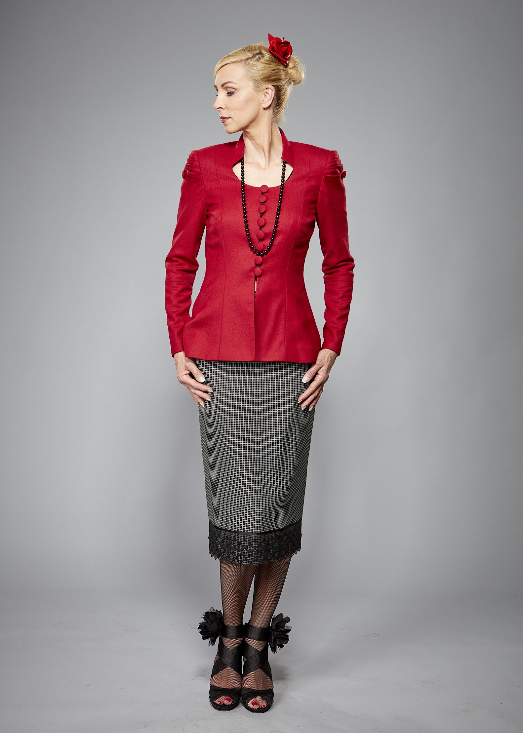 Tages-/Business-Bekleidung Haute Couture Privée Christina Kreuz