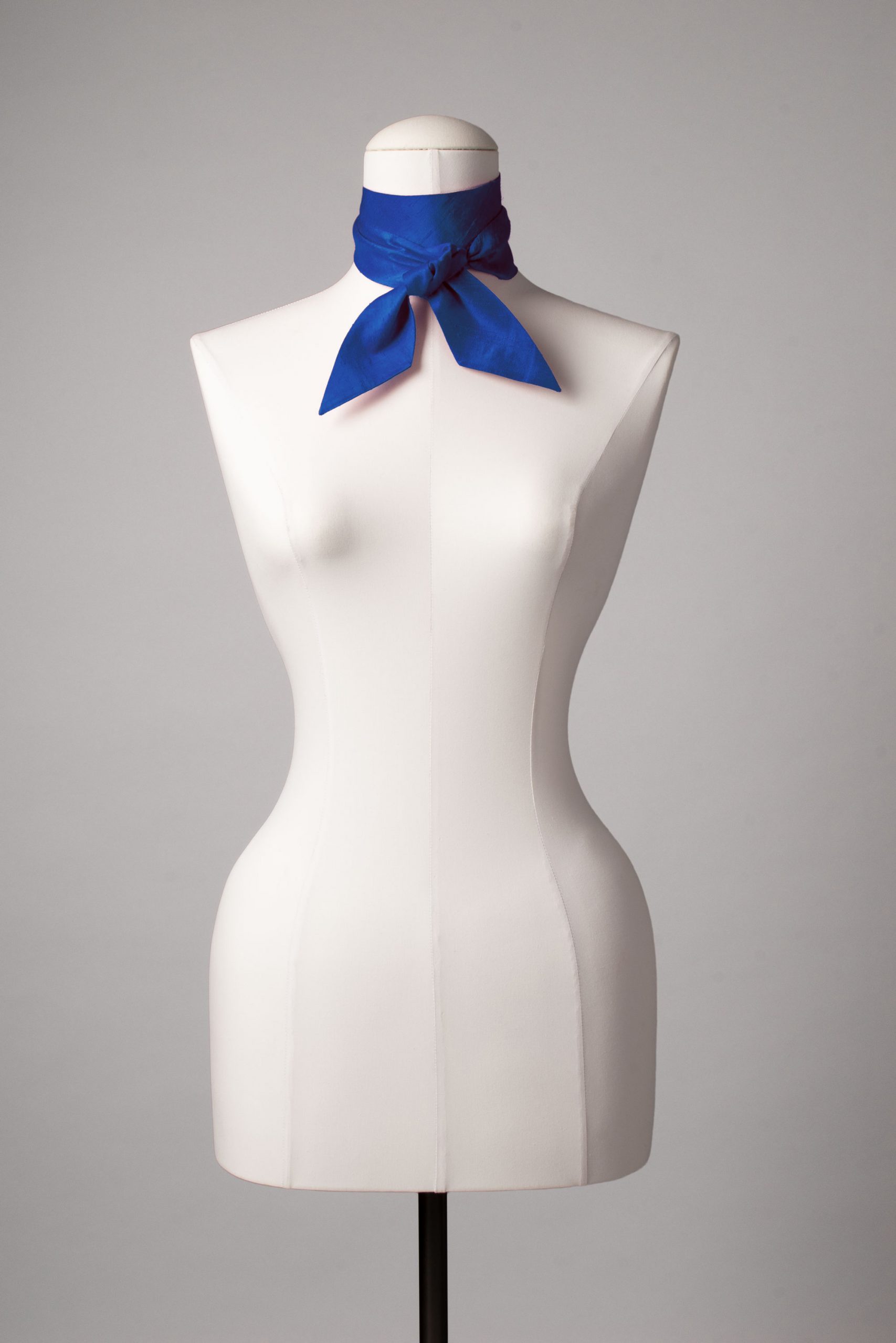 Mini-Seidenschal "Little Blue" – Bild 4